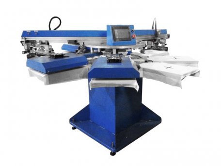 1/2 Color Automatic Small Round Printing Machine