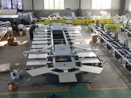 Debugging Of Super Large Oval Screen Printing Machine Is Finished